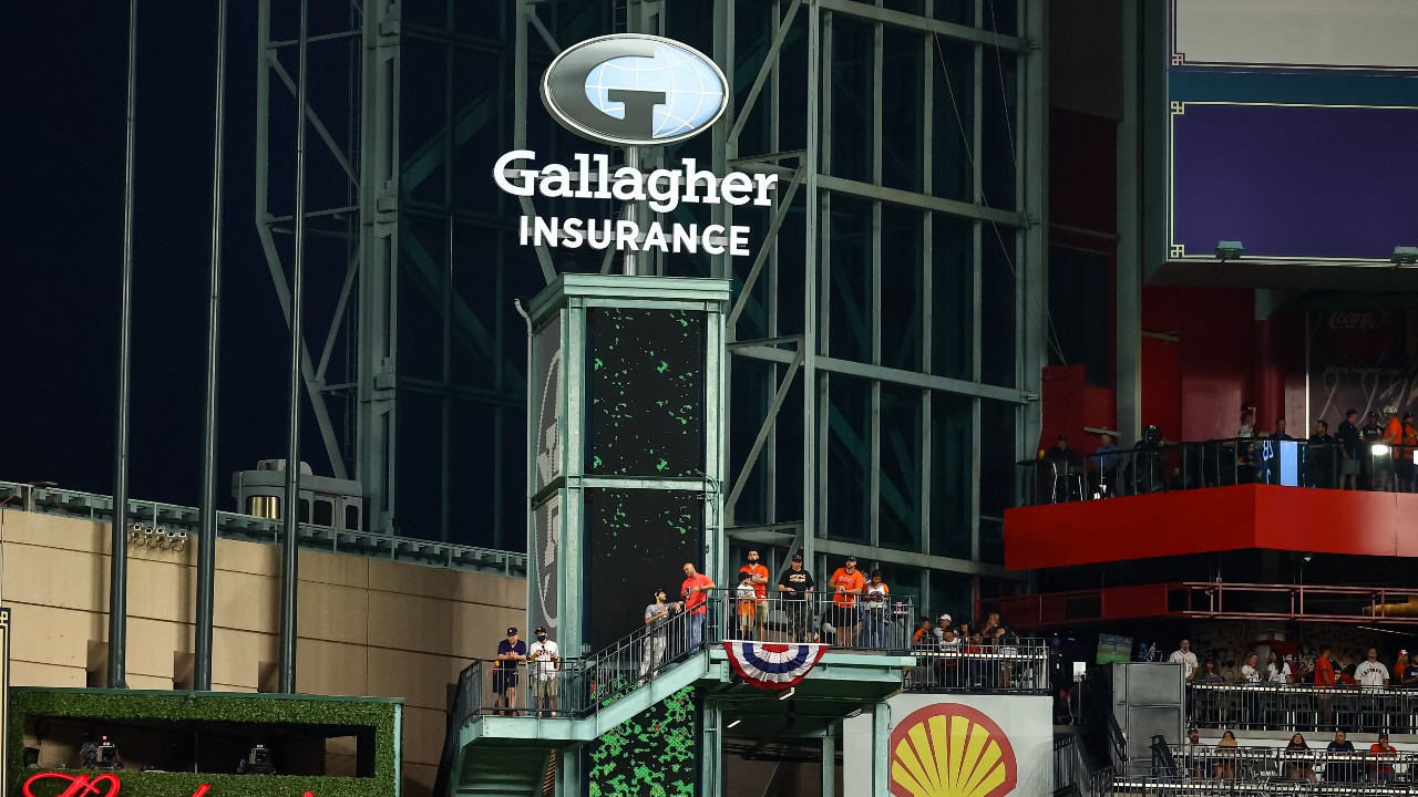 Gallagher insurance sign